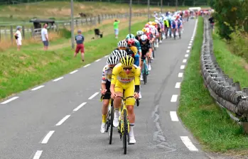 Tadej Pogacar defenderá el título en la competencia de ruta. FOTO GETTY