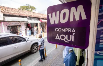 El operador de telecomunicaciones, WOM, presentó una nueva oferta de servicios para los usuarios. FOTO EL COLOMBIANO