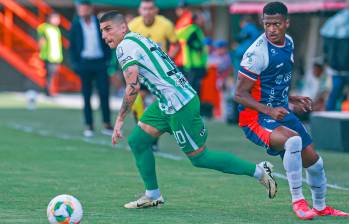 Juan Bauzá porta el número 30 en la camiseta, y el técnico Javier Gandolfi lo ha utilizado más como extremo que como enganche. El jugador espera tener más minutos para consolidarse. FOTO Manuel Saldarriaga