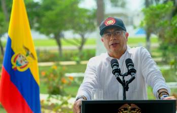Gustavo Petro, presidente de Colombia. FOTO: Cortesía Presidencia