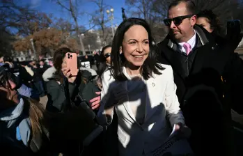 La reunión se dio a puertas cerradas en la Casa Blanca. Foto. AFP. 