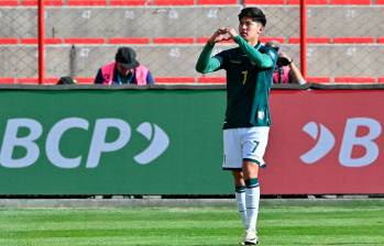 El extremo boliviano Miguel Terceros es uno de los goleadores de las eliminatorias al Mundial con 6 tantos. FOTO: TOMADA DEL X DE @CONMEBOL
