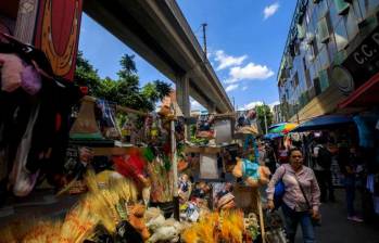 Así se ven las calles de Medellín en la víspera del año nuevo. FOTO: Andrés Camilo Suárez Echeverry