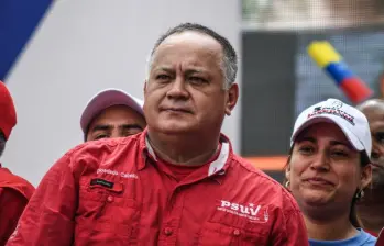 El ministro del Interior venezolano, Diosdado Cabello, pidió al gobierno colombiano que también “asegure” la zona fronteriza. FOTO: Getty 