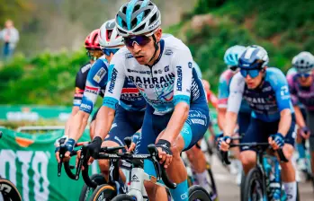 Santiago Buitrago ya goza de respeto en el pelotón mundial. Ganó fracciones en el Giro de Italia y ahora busca figurar en el Tour. FOTO GETTY