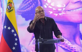 El presidente de la Asamblea Nacional venezolana, Jorge Rodríguez, es uno de los hombres más cercanos y leales a Nicolás Maduro dentro del chavismo. FOTO: Xinhua