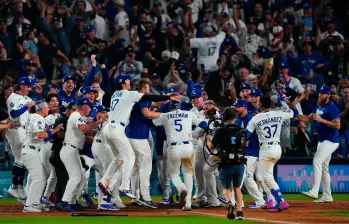 El equipo de Los Ángeles busca conservar el título que ganaron en 2024 contra los Yankees de Nueva York. Foto: tomada del X de @MLB El equipo de Los Ángeles busca conservar el título que ganaron en 2024 contra los Yankees de Nueva York. Foto: tomada del X de @MLB