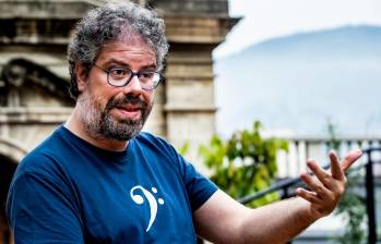 Sergio del Molino es el autor ganador del Alfaguara 2024 por su novela Los alemanes. Ha escrito libros de memorias, ensayos y biografías noveladas FOTO: Jaime Pérez 