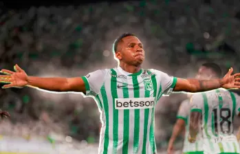 Alfredo Morelos suma dos goles tras las dos primeras fechas de la Liga Betplay-2, un gol por partido. FOTO CAMILO SUÁREZ