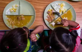Programas como Buen Comienzo 365 han ayudado a combatir la desnutrición en los niños y niñas de la ciudad de Medellín. FOTO: JULIO HERRERA.
