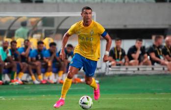 Cristiano Ronaldo, de 39 años, es el jugador mejor pagado en el mundo. En el Al-Nassr recibe un salario anual de 200 millones de euros. FOTO GETTY