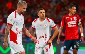 En la imagen aparece Juan Fernando Quintero en el último duelo entre América y DIM. FOTO MANUEL SALDARRIAGA