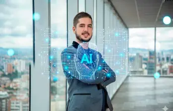 Geekboss nació en Medellín y hoy trabaja con empresas en América Latina y Estados Unidos aplicando soluciones de inteligencia artificial. FOTO: CORTESÍA