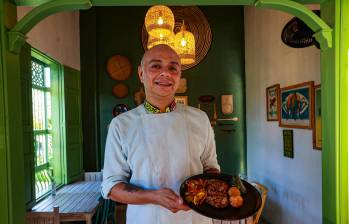 El plato la Montaña Sagrada es la especialidad de la Graciela, su sabor ha atraído a turistas de diferentes lugares del departamento y el país. FOTO Manuel Saldarriaga