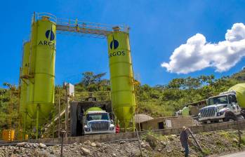 Antigua planta de Cemento Argos, espacio que hoy ocupa el grupo Bancolombia en Medellín. Foto archivo.