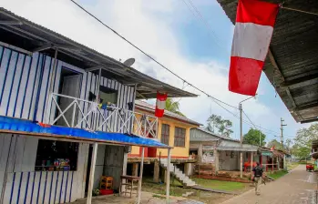 La justicia peruana anunció medidas contra los dos topógrafos colombianos que se encontraban en la isla Santa Rosa realizando trabajos de mediciones de terreno. FOTO: EL COLOMBIANO