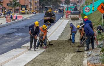 En Antioquia el programa de Obras por Impuestos aprobó en el último año recursos cercanos a $240.000 millones entre los cuales hay obras pública y dotaciones educativas, entre otras. FOTO JUAN ANTONIO SÁNCHEZ
