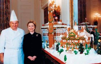 La excandidata presidencial y esposa del expresidente Bill Clinton, Hilary Clinton, lamentó la muerte de Roland Mesnier. FOTO: TOMADA DE TWITTER @HillaryClinton