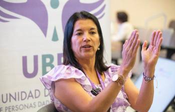 Luz Janeth Forero, directora de la Unidad de Búsqueda de Personas Desaparecidas. FOTO: ESNEYDER GUTIÉRREZ