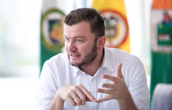 Santiago Montoya, exalcalde de Sabaneta entre 2020 y 2023. Foto: Andrés Camilo Suárez Echeverry