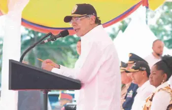 El presidente Gustavo Petro inicia su último año con baja aprobación. Foto: Presidencia
