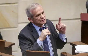 Carlos Ramon González en una intervención en el Congreso. FOTO: COLPRENSA