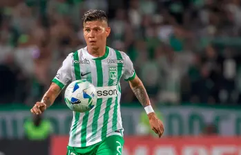 Jorman Campuzano atraviesa un excelente momento en Atlético Nacional. FOTO JUAN ANTONIO SÁNCHEZ