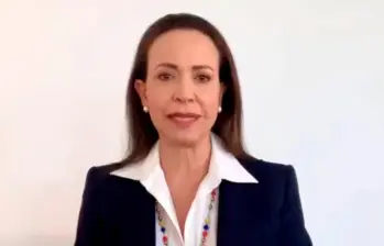 María Corina Machada, líder de la oposición en Venezuela. FOTO: CORTESÍA.