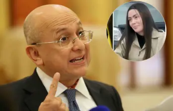 El ministro de Justicia Eduardo Montealegre busca la liberación de Daneidy Barrera Rojas. Foto: Colprensa