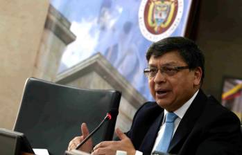 Jorge Enrique Ibáñez, presidente de la Corte Constitucional. FOTO: Colprensa