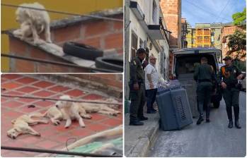 Los hechos ocurrieron en inmediaciones del barrio Manrique. FOTOS: Cortesía