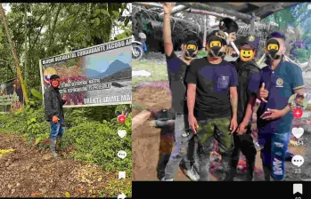 En redes sociales circulan numerosos mensajes de jóvenes reclutados que invitan a otros a unirse a la insurgencia.FOTO captura de pantalla. 