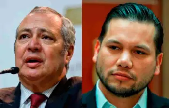 Iván Name, expresidente del Senado y Andrés Calle, expresidente de la Cámara fueron cobijados con la medida de aseguramiento por el caso Ungrd. Foto: Colprensa
