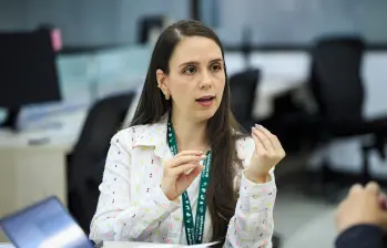 María Alejandra Escobar Mejía, directora de Fiscalización y Control de la Secretaría de Hacienda del Departamento de Antioquia. FOTO Camilo SUárez
