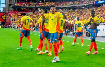 El colombiano Luis Díaz es el goleador de las eliminatorias Suramericanas al Mundial Norteamérica 2026. FOTO: JUAN ANTONIO SÁNCHEZ