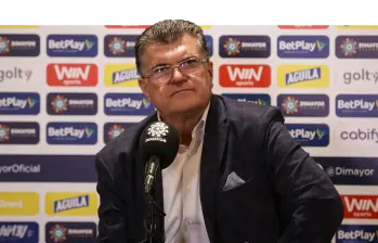 Carlos Mario Zuluaga encabezará la idea de reducir los equipos de la primera división del fútbol colombiano. Foto: Colprensa