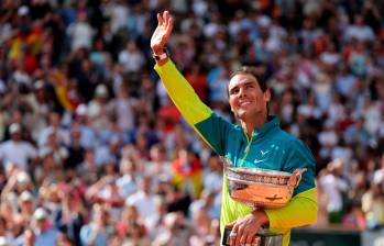 Rafael Nadal tendrá que ir delegando su trono en Roland Garros y Carlos Alcaraz es el más opcionado. FOTO: Getty
