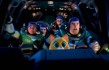 Lightyear, la reciente película animada de Pixar. FOTO Cortesía