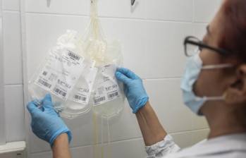 En Colombia, solo 15 de cada 1.000 personas que pueden donar lo hacen. En el caso de Antioquia, la Cruz Roja registra el 11, 7% de las donaciones de sangre en el país, una cifra que en diciembre puede variar debido a la falta de donantes. FOTO Andrés Camilo Suárez Echeverry