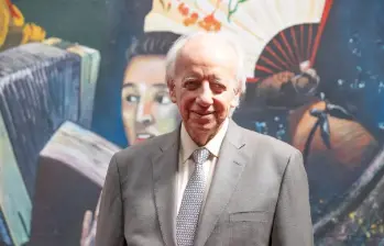 Jorge Ignacio Zorro también es una figura cercana a Verónica Alcocer, primera dama de Colombia, de igual manera, fue fundador de la academia de música donde estudiaron las hijas de la pareja presidencial. FOTO: Esneyder Gutiérrez. 