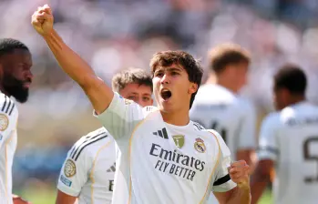 Gonzalo García es la revelación del Real Madrid en el Mundial de Clubes. Hoy busca cupo para la gran final. FOTO GETTY