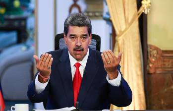 Nicolás Maduro anunció en su programa transmitido por televisión estatal el adelantamiento de la Navidad en Venezuela. Foto: Getty Images