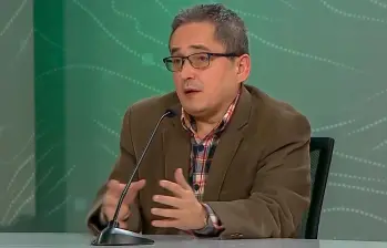 Luis Fernando Quijano, presidente de ONG Corpades. FOTO: CAPTURA DE VIDEO