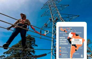 Colombia enfrentaría un déficit de energía del 4% en 2028 y del 6% en 2030. Foto: EL COLOMBIANO