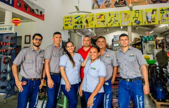 La Ferretería La Hacienda tiene más 30 años bajo el mando de Juan Diego Calle, pero más de 60 abasteciendo a Caucasia. FOTO CAMILO SUÁREZ