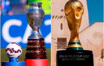 Colombia tuvo la posibilidad de organizar la Copa América del 2021 y el Mundial de 1986, pero la perdió. FOTOS: GETTY Y TOMADA DEL DE @fifaworldcup-pt 
