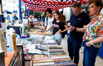 La feria del ITM convoca a lectores, editores y escritores durante dos días de programación literaria y cultural. Foto: Julio Herrera.