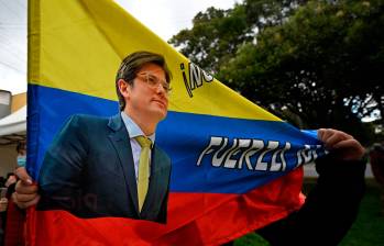 Miguel Uribe Turbay fue abaleado el 7 de junio de 2025 en Bogotá y falleció dos meses después en el hospital, producto de esas heridas. FOTO: AFP.