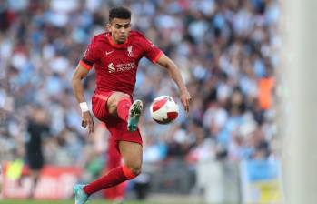 Liverpool visitará el City Ground para enfrentar al Nottingham Forest. Luis Díaz, convocado y probable titular. FOTO Getty 
