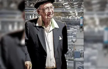 José María Acevedo falleció este octubre a sus 106 años de edad. FOTO EL COLOMBIANO.  José María Acevedo falleció este octubre a sus 106 años de edad. FOTO EL COLOMBIANO.